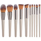 Champagne Finish Brush Set