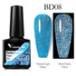 VENALISA Reflective Disco Glitter Full Coverage Super Diamond Sparkle Pigment Gel Nail Polish Soak off UV LED Nail Gel Varnish