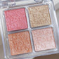 Four Color Highlighter Palette