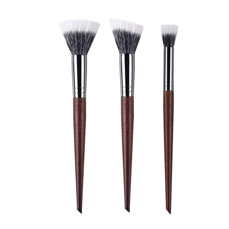 Wood Handle Contour Brush