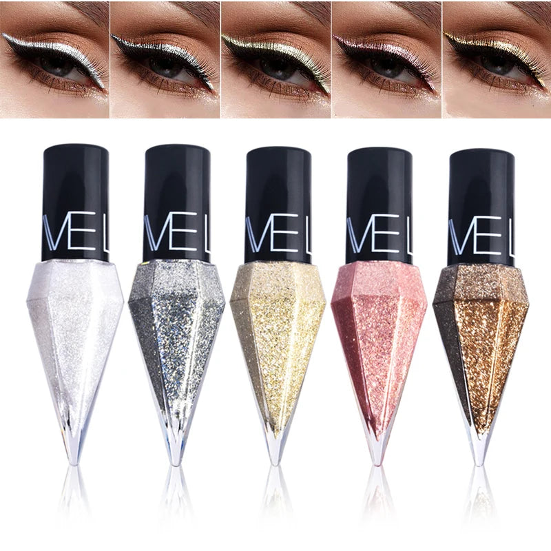 Diamond-Shimmer Quick-Dry Liquid Eyeliner