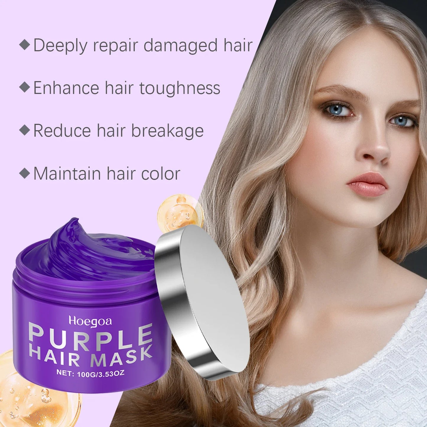 Purple Keratin Repair Mask