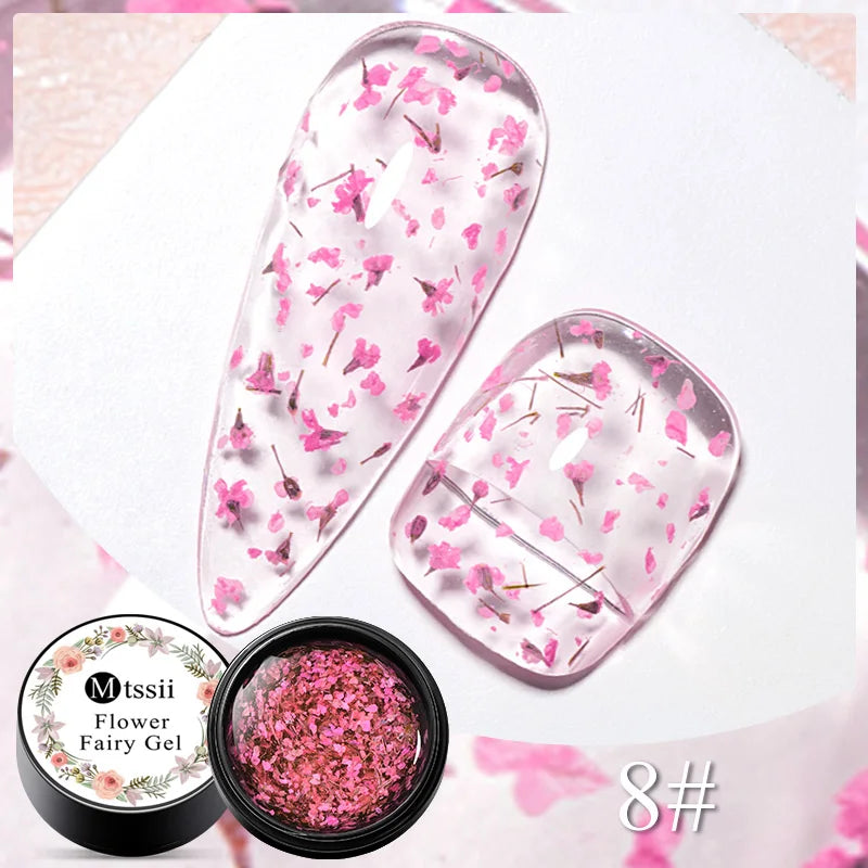 Dried Flower Gel Polish