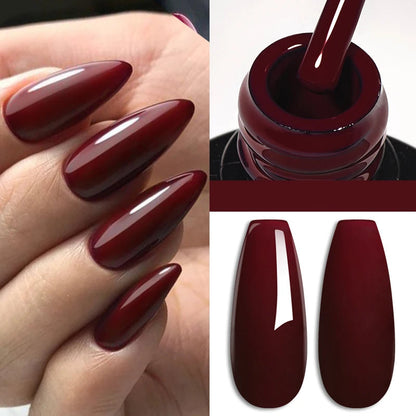 Wine Red Gel Polish