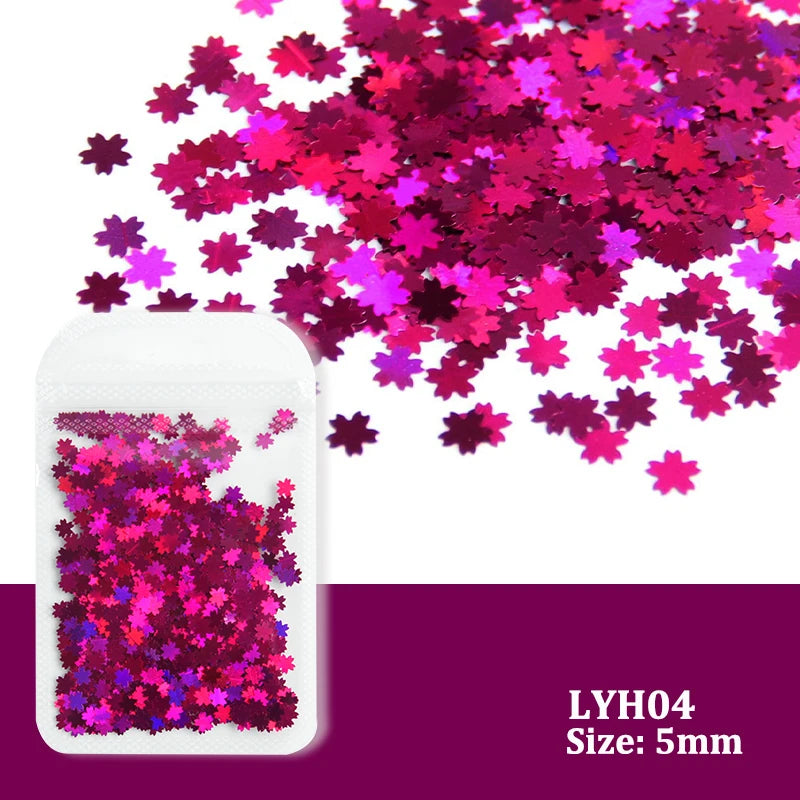 Holographic Nail Glitter Flakes