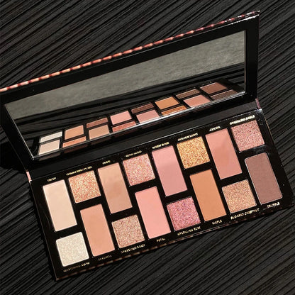 Sixteen Color Nude Eyeshadow Palette