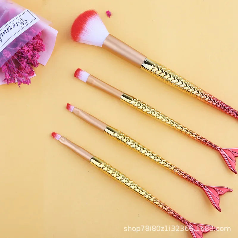 Gradient Mermaid Brush Kit