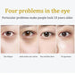 60Pcs Crystal Collagen Eye Mask Anti Dark Circles Eye Bags Removal Moisturizing Firming Eye Gel Mask Beauty Moisturizing Eye Patch
