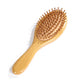New Sdottor Wooden Bamboo Hair Brush Air Massage Comb Anti-static Scalp Combs Airbag Hairdressing Healthy Reduce Hair Loss Styli