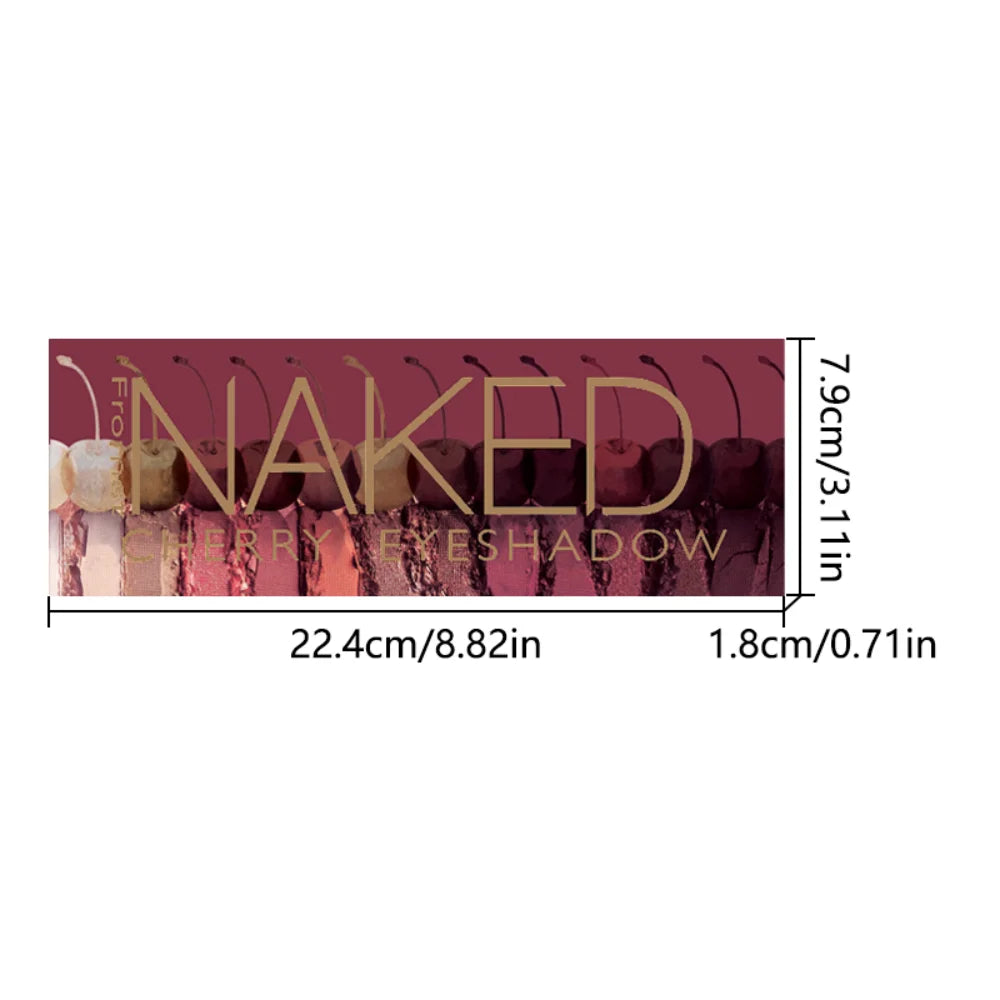 Twelve Color Shimmer Eyeshadow Palette