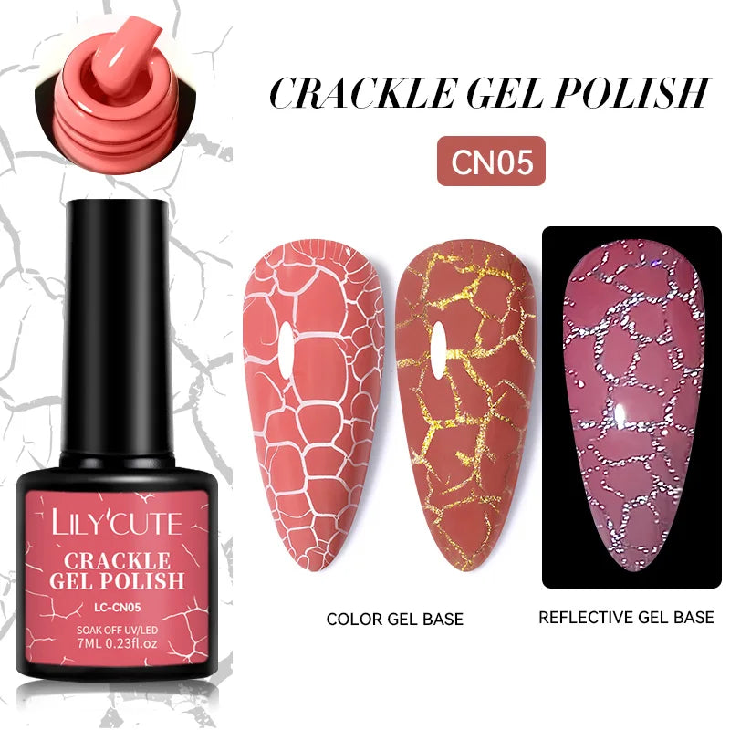 LILYCUTE 7ML Thermal Gel Nail Polish Ultra-thin Temperature Color Changing Gel Polish Semi Permanent UV Gel Nail Art Gel Varnish
