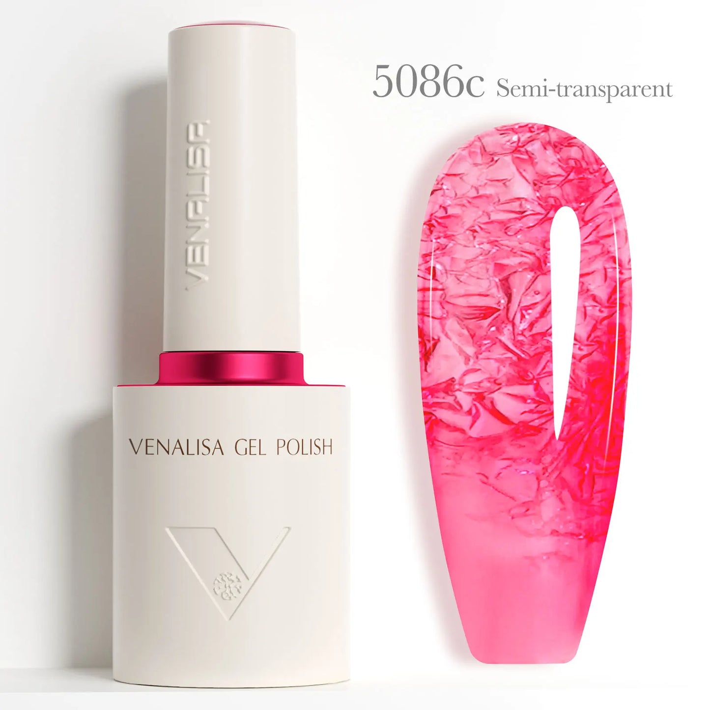 Venalisa V6 Nail Gel Polish Hema Free TPO Free Ultra Red Color Cat Eye Soak Off UV LED Semi Permanent Long Wear Diamond Top 10ml
