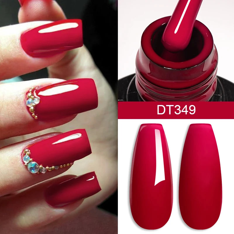 Wine Red Gel Polish