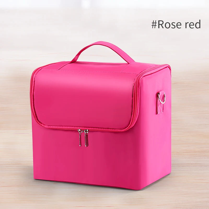Four Tier Makeup Train Case