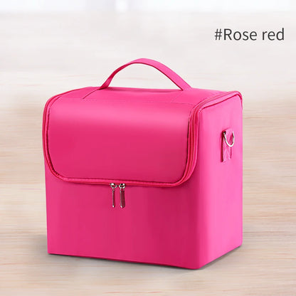 Four Tier Makeup Train Case