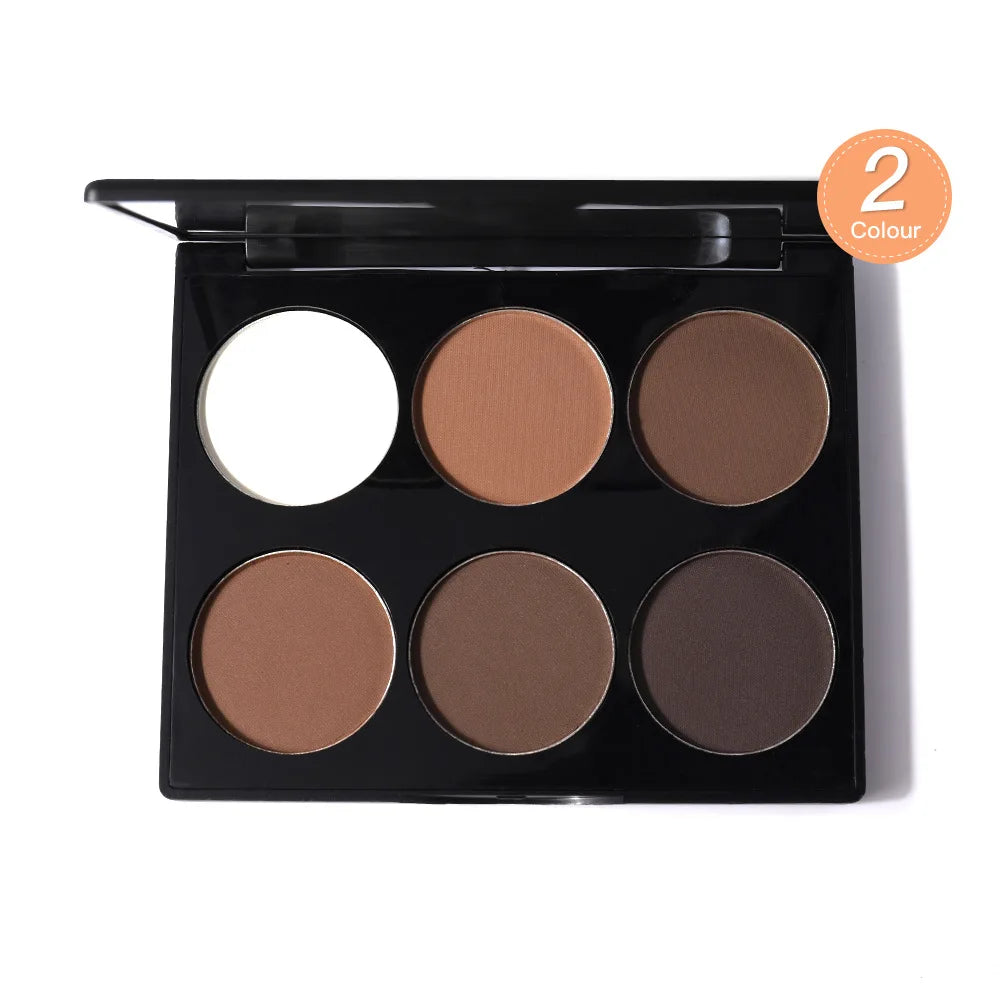 Six Color Contour Palette