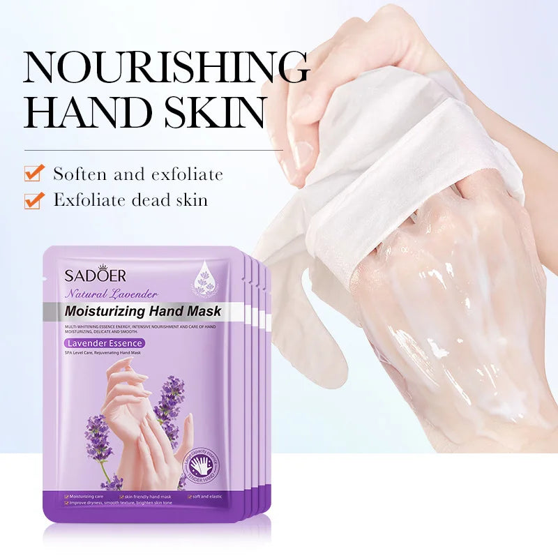 Lavender Moisturizing Hand Masks