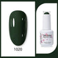 Clou Beaute 15ml HEMA TPO FREE Gel Nail Polish Bright Dark Army Green Gel Lacquer Semi Permanent Art Organic  Nail Gel Varnish
