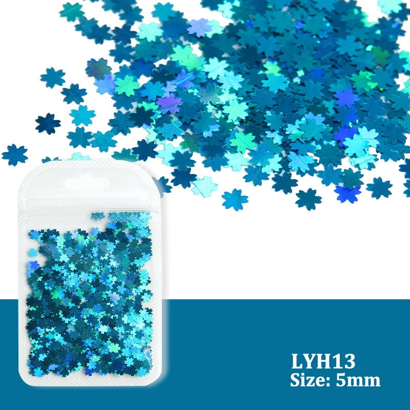 Holographic Nail Glitter Flakes