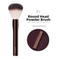 Sculpted Metal Makeup Brush