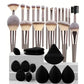Fluffy Multi Piece Brushes