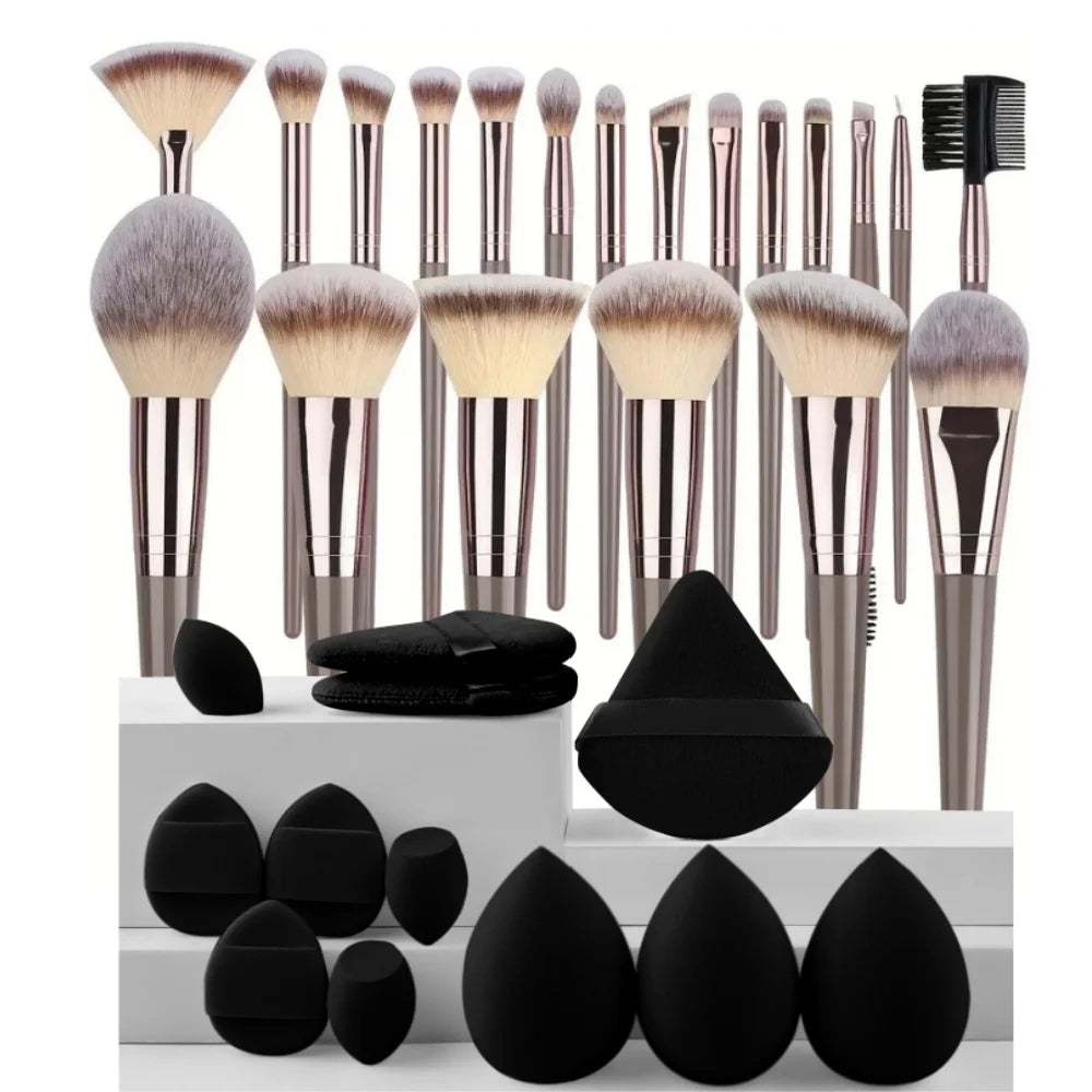 Fluffy Multi Piece Brushes