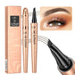 Four-Tip Waterproof Brow Pen