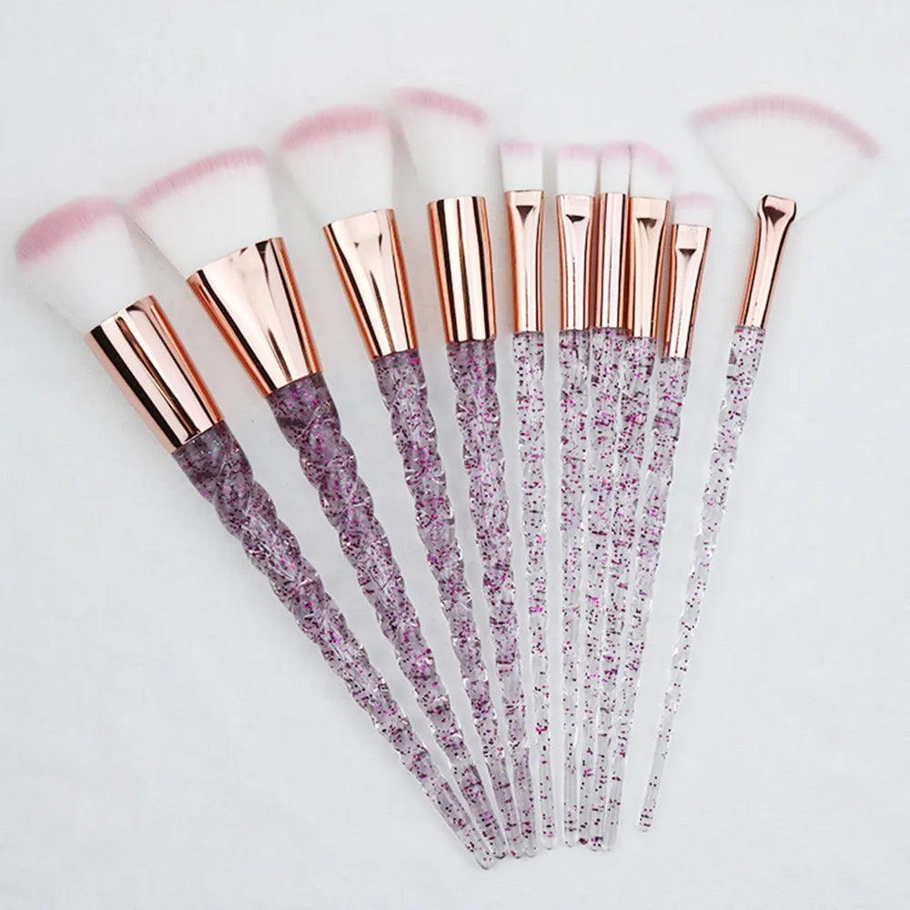 Glitter Unicorn Brush Set