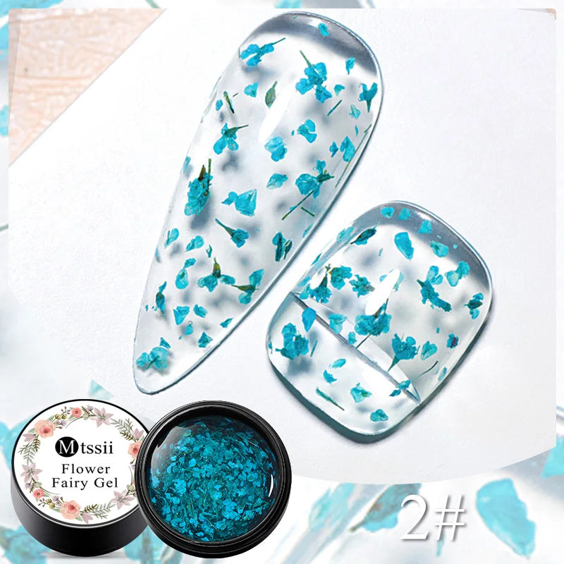 Dried Flower Gel Polish