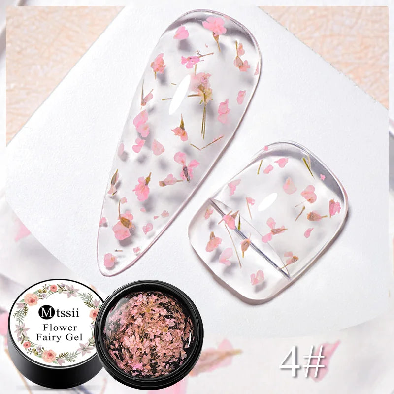 Dried Flower Gel Polish