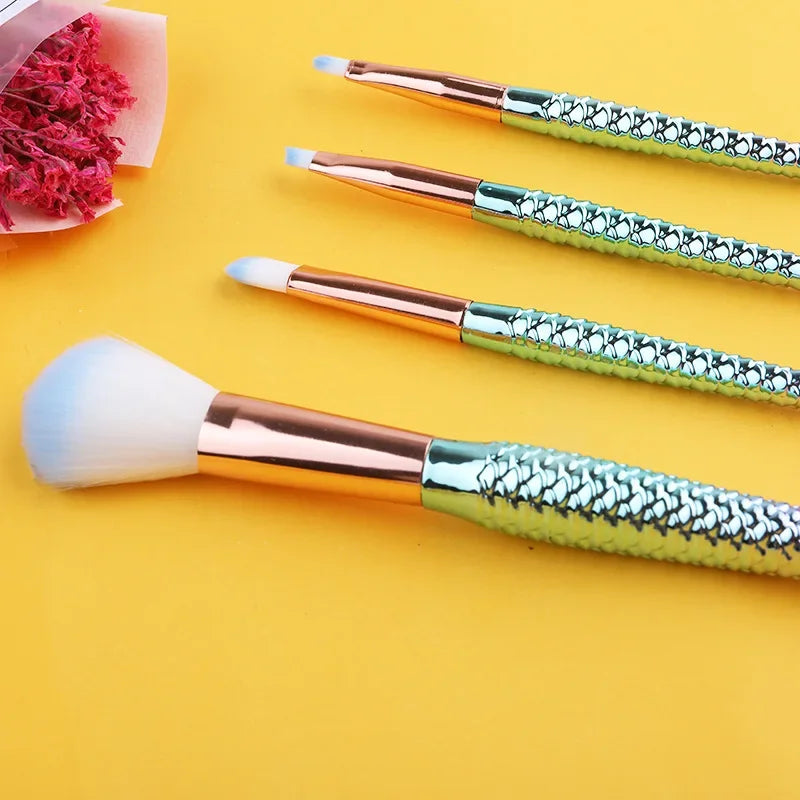 Gradient Mermaid Brush Kit