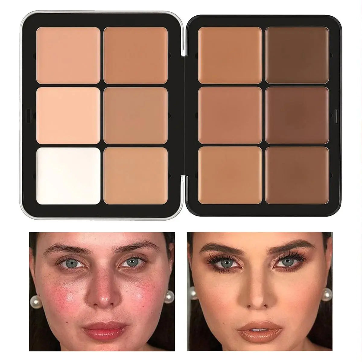 Multi Color Concealer Palette