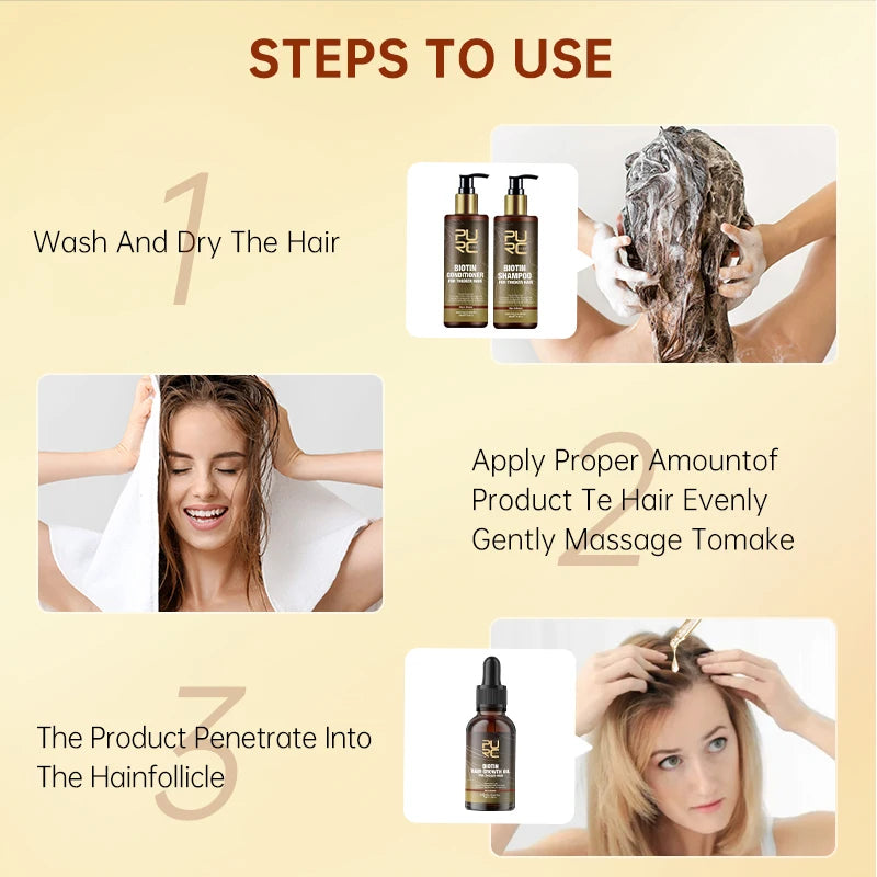 Biotin Argan Hair Care Set
