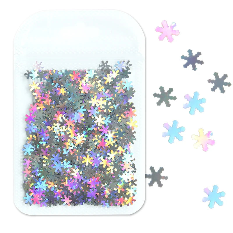 Holographic Nail Glitter Flakes