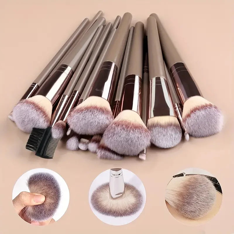 Fluffy Multi Piece Brushes