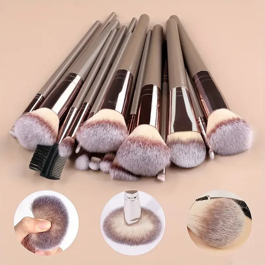 Fluffy Multi Piece Brushes