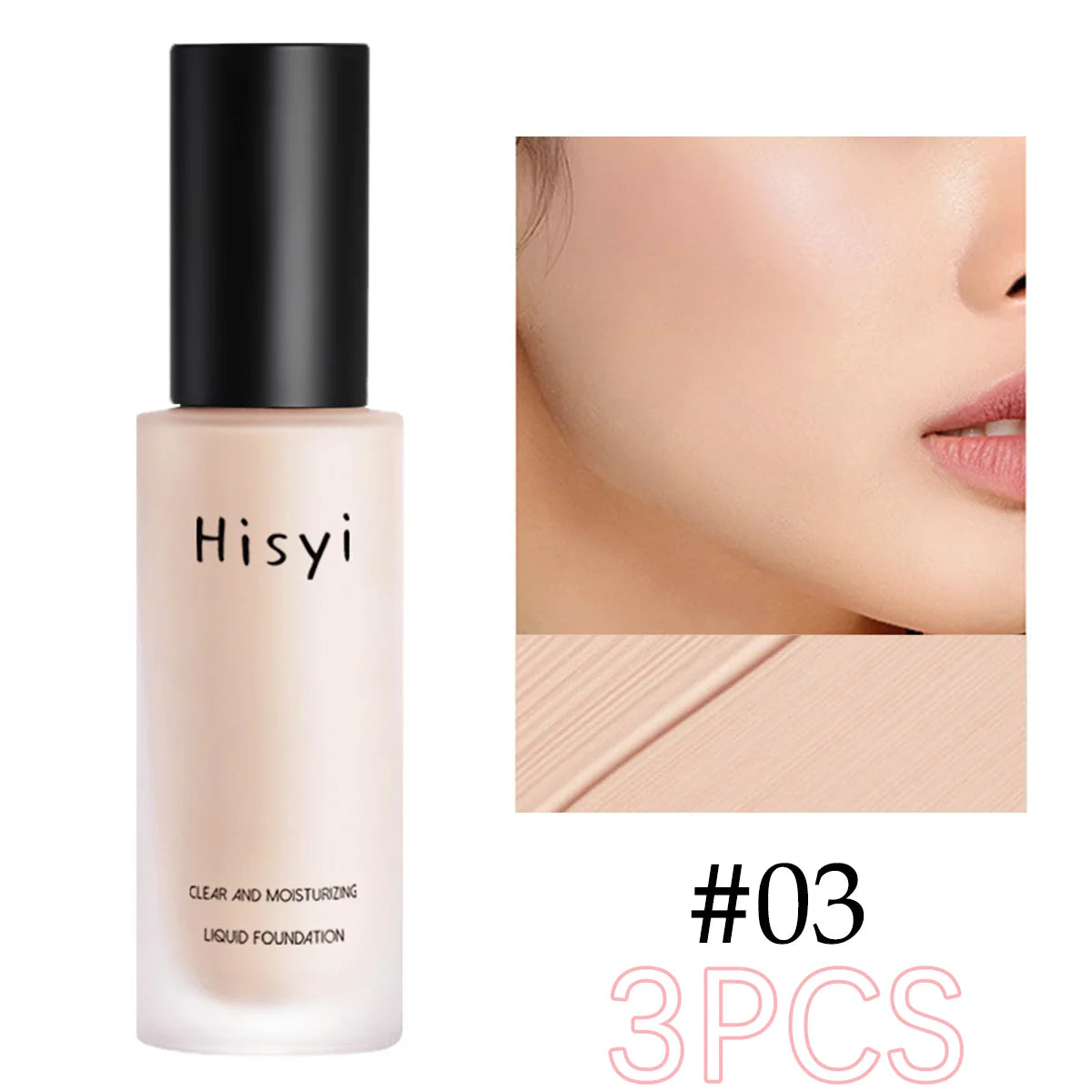 Weightless Flaw-Covering Liquid Foundation