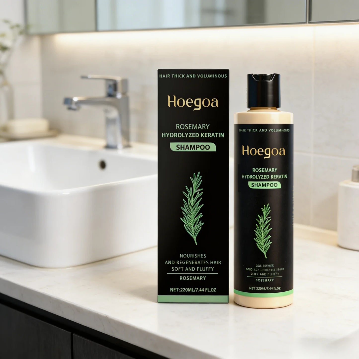Rosemary Keratin Strengthening Shampoo