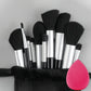 Thirteen Piece Brush Collection