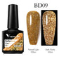 VENALISA Reflective Disco Glitter Full Coverage Super Diamond Sparkle Pigment Gel Nail Polish Soak off UV LED Nail Gel Varnish
