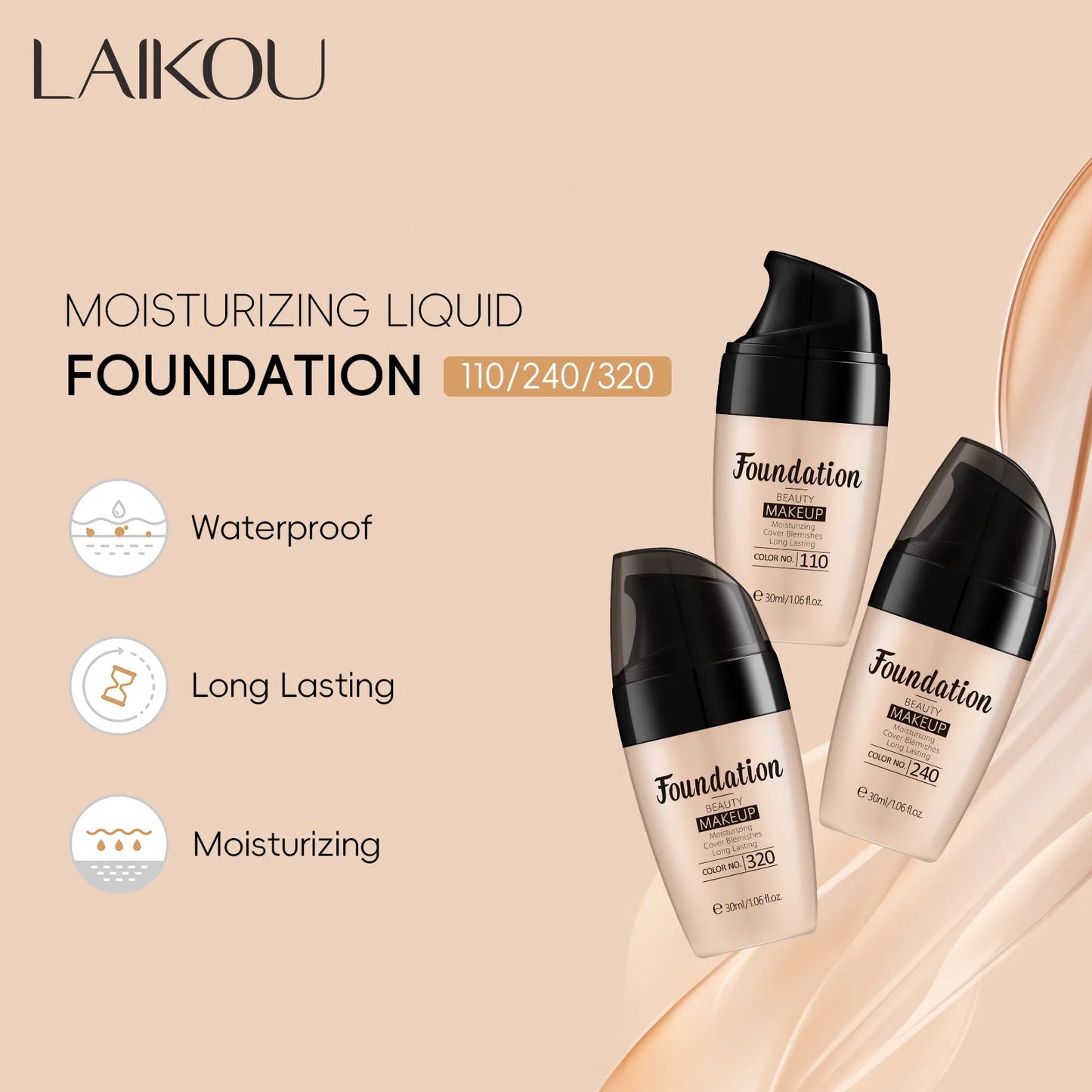 LAIKOU Hydrating Matte Foundation