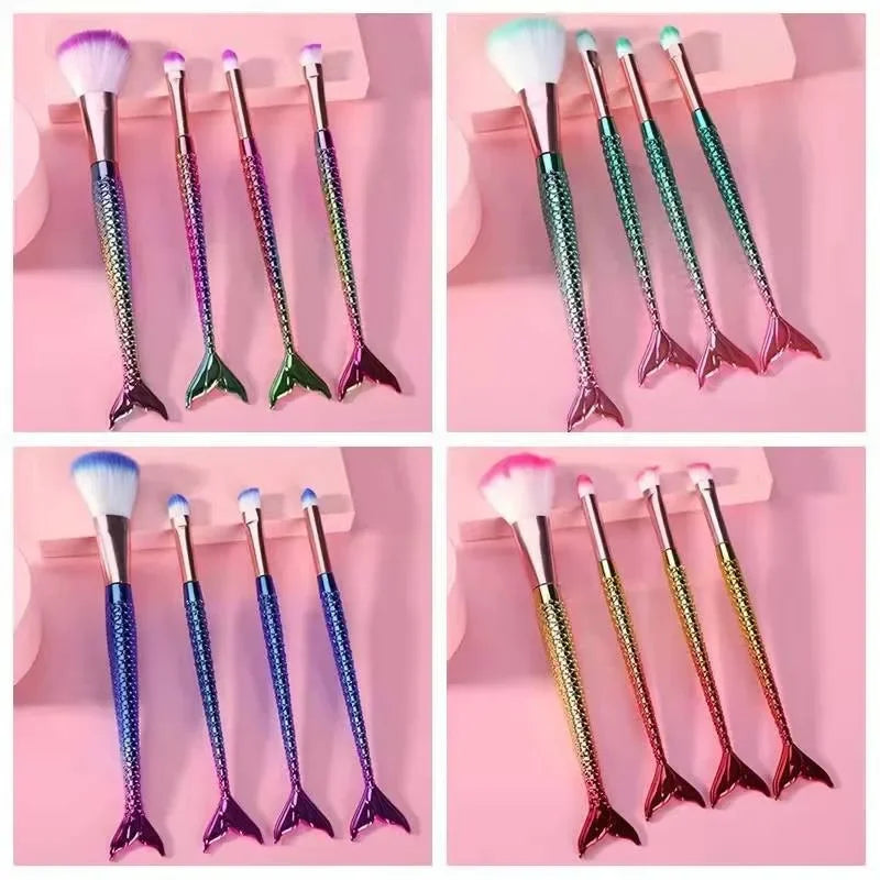 Gradient Mermaid Brush Kit