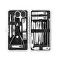 19 Pieces Nail Care Set, Nail Clippers Dead Skin Remover Angled Scissors Household Manicure Tools