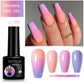 LILYCUTE 7ML Thermal Gel Nail Polish Ultra-thin Temperature Color Changing Gel Polish Semi Permanent UV Gel Nail Art Gel Varnish