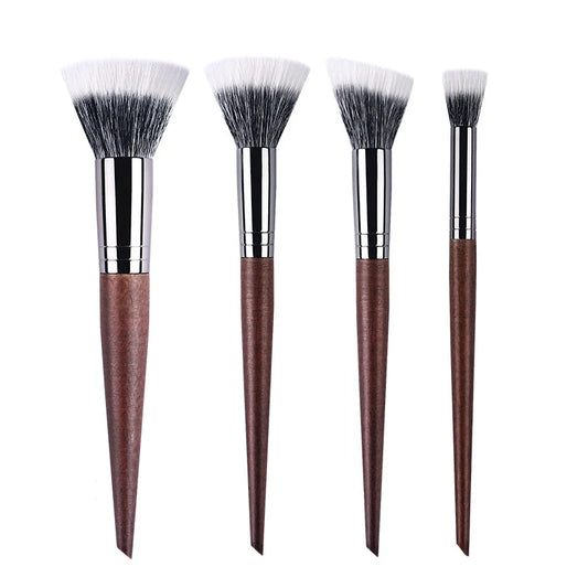 Wood Handle Contour Brush