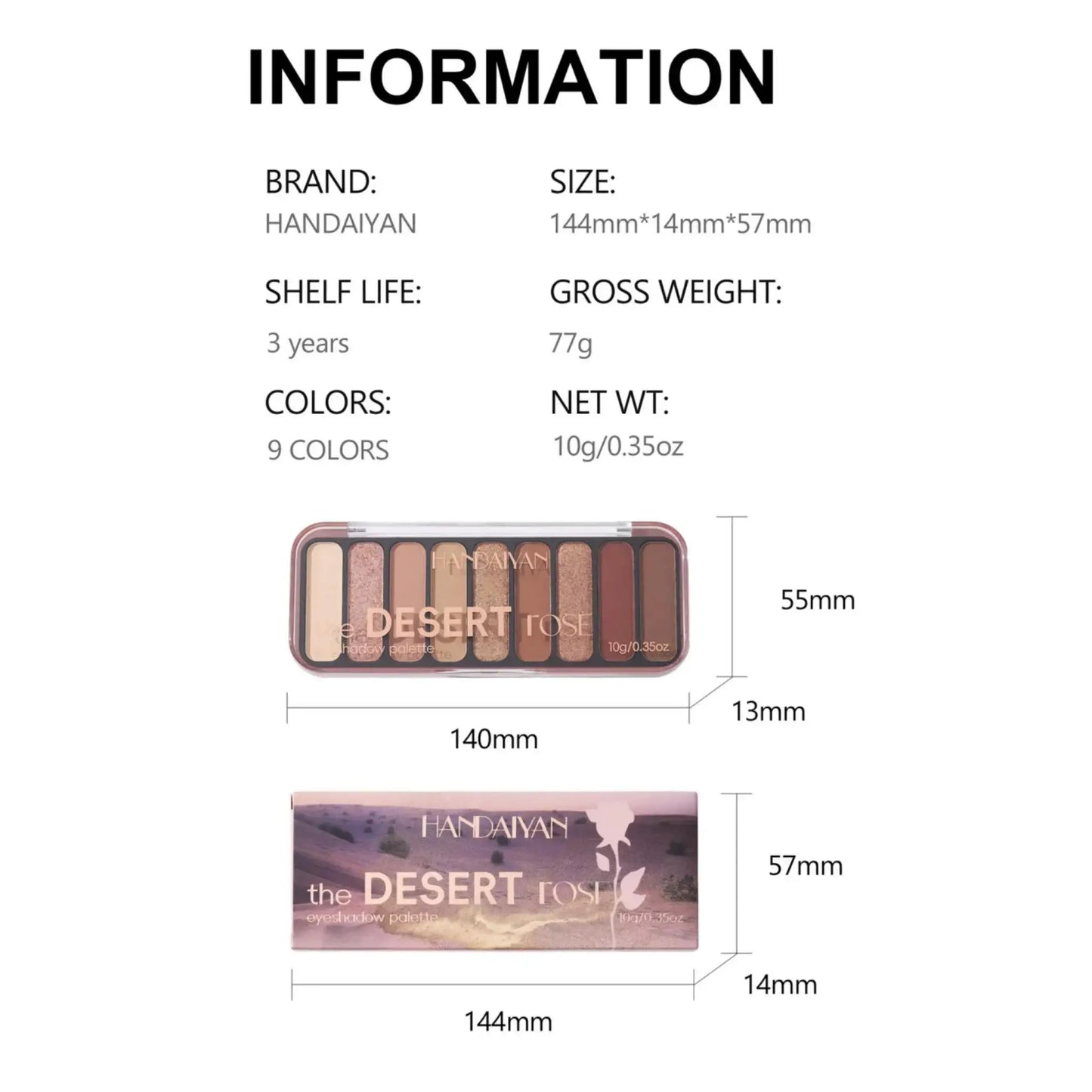 Desert Rose Eyeshadow Palette