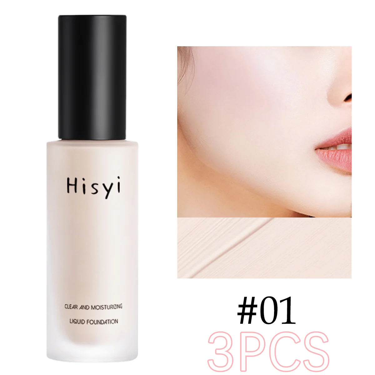 Weightless Flaw-Covering Liquid Foundation