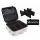 Marble Waterproof PU Cosmetic Storage Bag Professional Makeup Handbag Travel Makeup Desktop Organizer Toiletry Makeup Bag