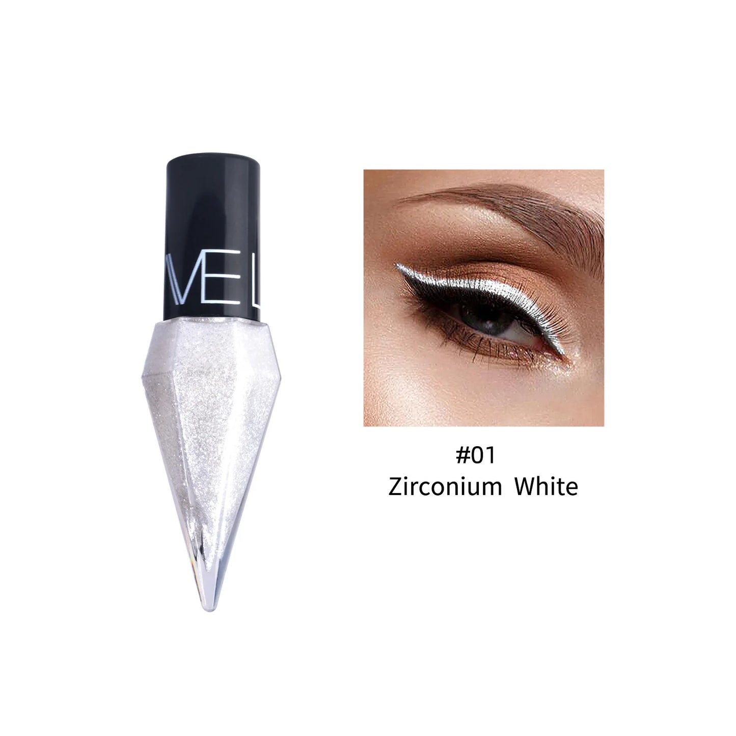 Diamond-Shimmer Quick-Dry Liquid Eyeliner