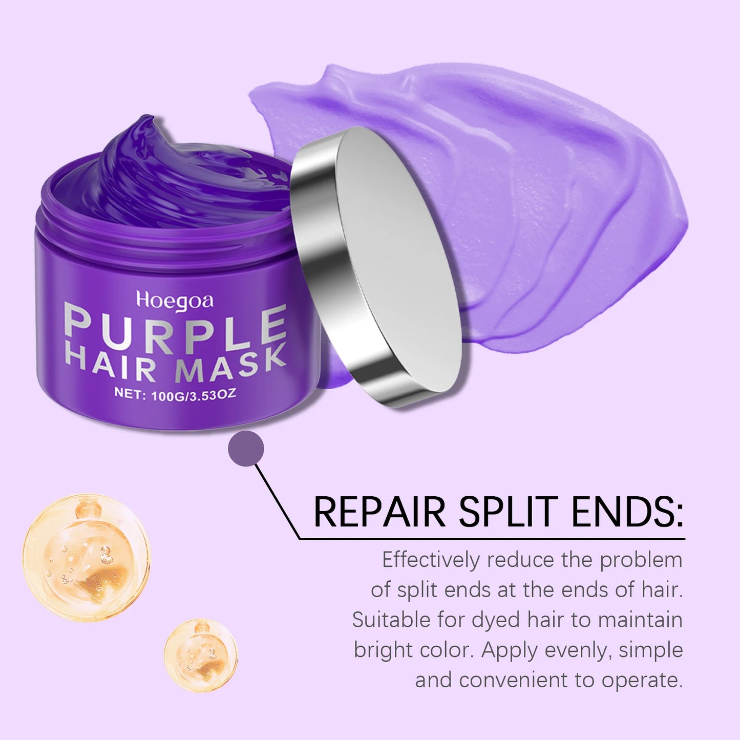 Purple Keratin Repair Mask